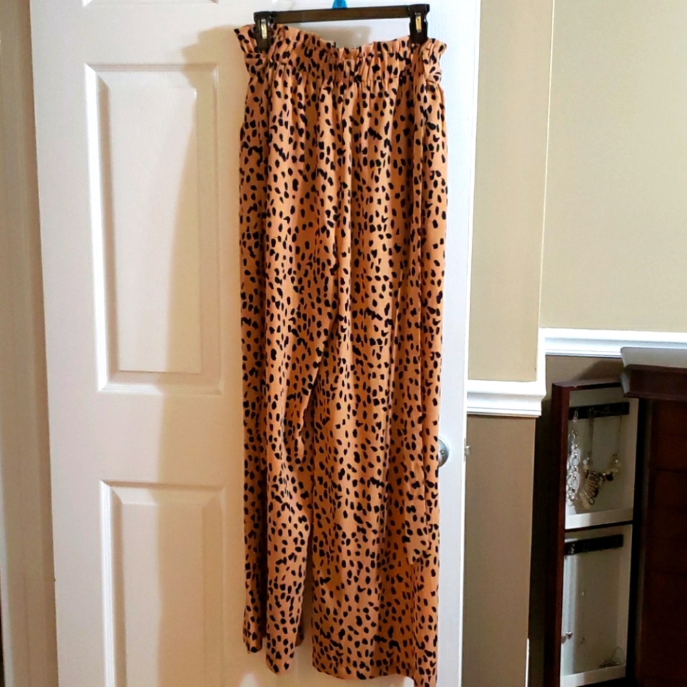 Leopard Print Pants
